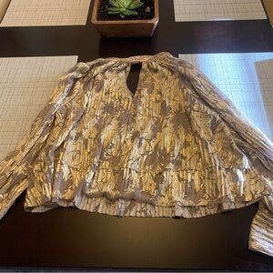 Anthropologie womens long sleeve blouse NEW WITH TAG (size small)